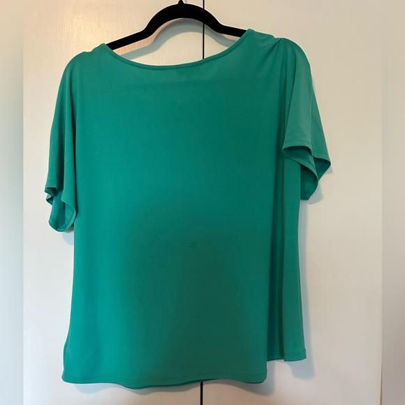 Green and gold accent dress shirt size large - Picture 2 of 4